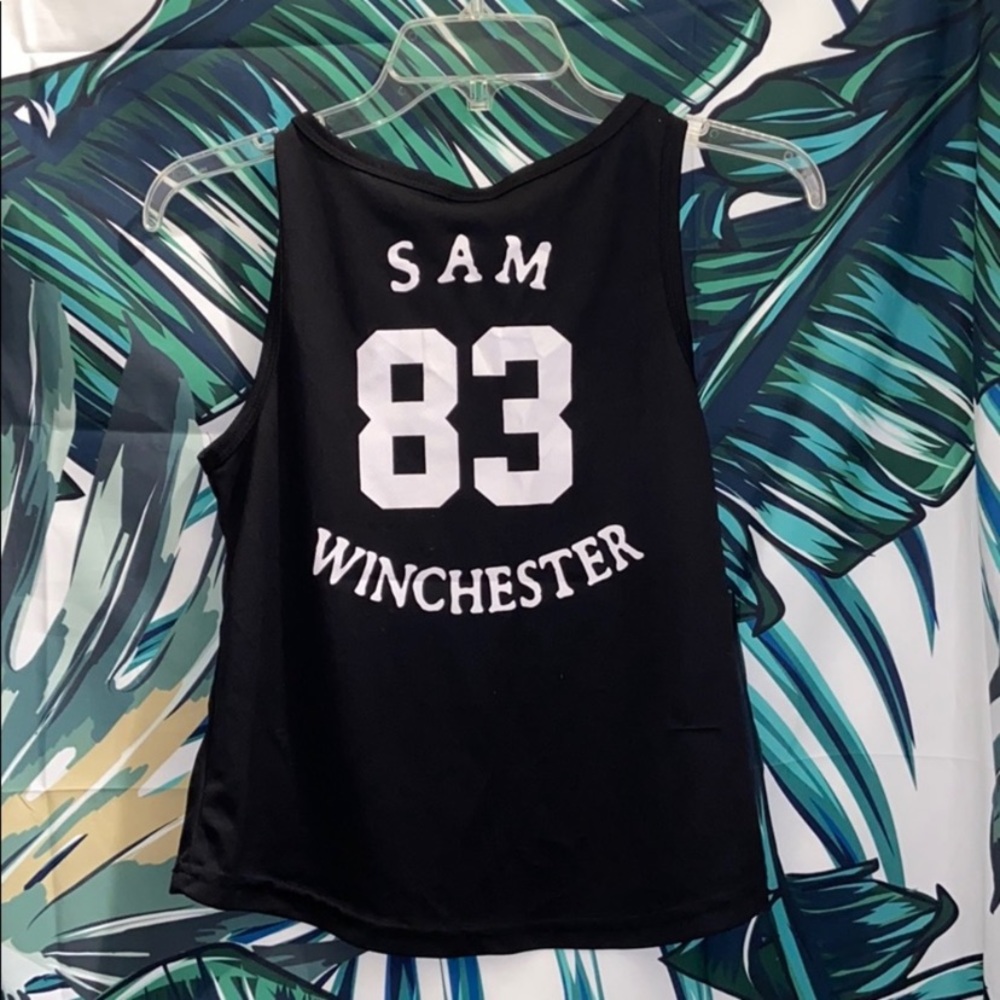 Supernatural Sam Winchester Jersey Tank